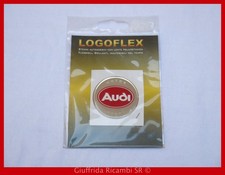 Stemma Logo Badge Emblema  Audi Motor Sport Rotondo Rosso 