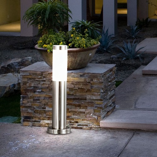 Luce con piedistallo lampione - piedistallo,