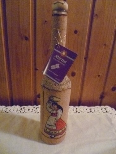 Bottiglia sughero liquore - bottiglia,