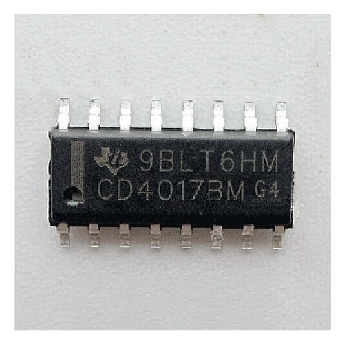 50pcs cd4017 4017 - 4017, sop-16