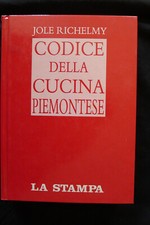 Libro "Codice della cucina