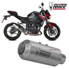 Terminale Scarico MIVV MK3 Inox per KAWASAKI Z 400 2019   2023