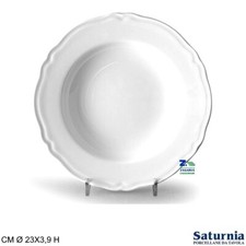 PIATTO SATURNIA FONDO CM