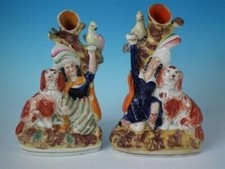 Coppia Staffordshire Ragazzo &