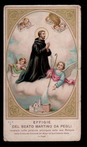 Santino ant holy card - santino,