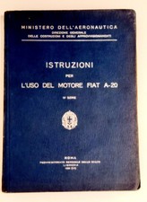 Manuale motore Fiat A20 Regia