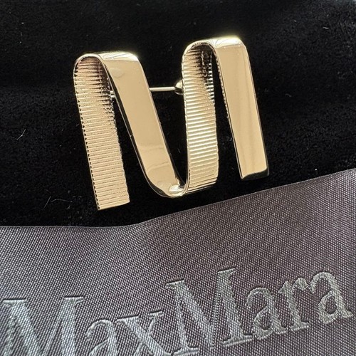 Spilla logo max mara - spilla,