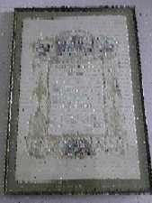 1886/87 CERTIFICATO DI STUDIO COLLEGIO PER L'EDUCAZIONE DELLE FANCIULLE MILANO