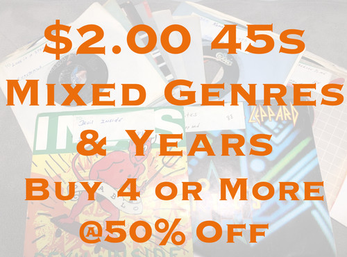 45s mixed genres - 45s,