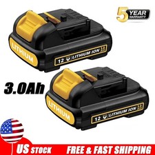 2-Pack 3.0AH FOR DEWALT DCB120
