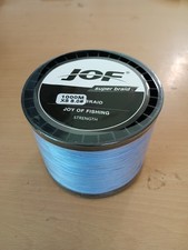 Trecciato pesca 8 fili JOF X8  Super PE 100 lb 45 kg  0.50 mm blù 1000 mt