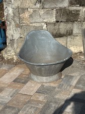 Antica Vasca Da Bagno Di Zinco