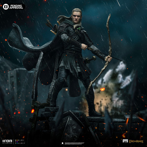 Statua iron studios legolas - statua,