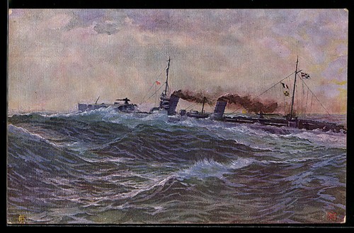 Artista hochseetorpedoboot - artista-ak,