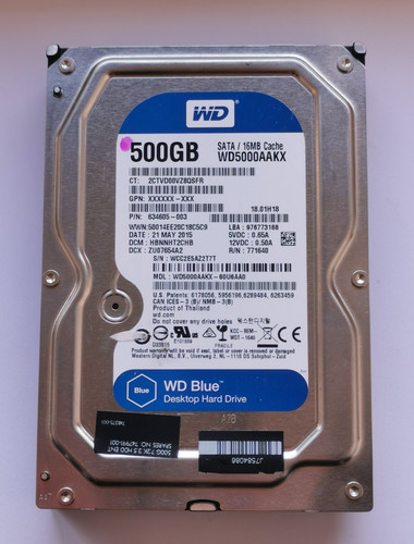 Western digital wd5000aakx blu - wd5000aakx,
