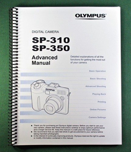 Olympus 310 350 manuale - olympus, /