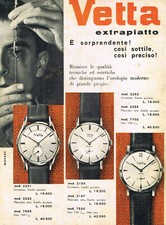 Pubblicità - Orologi VETTA