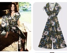 ZARA TUTA STAMPA FLOREALE