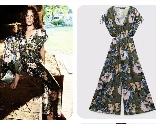Zara tuta stampa floreale - zara,