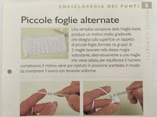 Scheda tecnica Punti Uncinetto