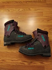 Scarponi da alpinismo Scarpa Inverno viola guscio rigido pesante uomo taglia 11 US