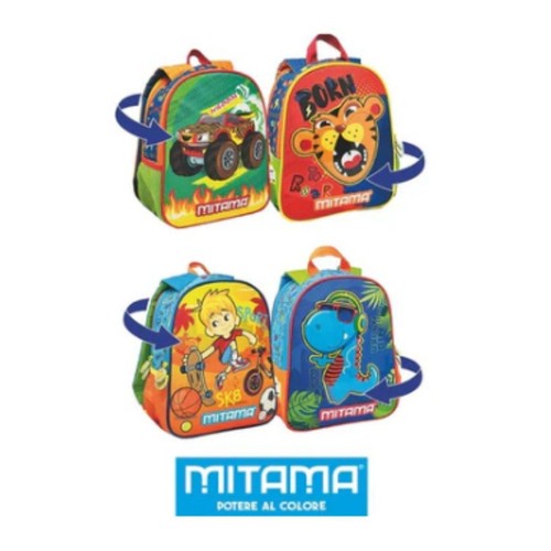 Zaino asilo mitama dinosauro - mitama,