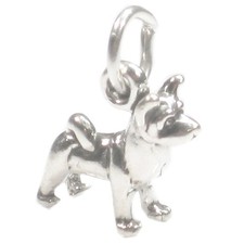Akita Dog argento sterling