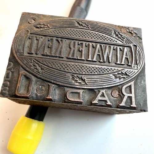 Stampa radio epoca atwater - radio,