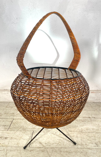 Antico cestino vintage - antico,