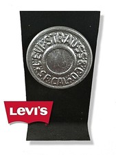 LEVI'S COLLEZIONE BOTTONE GIGANTE ARREDAMENTO ESPOSITORE ARREDO ABBIGLIAMENTO