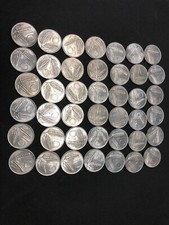 COLLEZIONE 42 MONETE DA 10 LIRE anno 1972