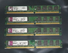 1 GB 2 GB 4 GB 8 GB KINGSTON DDR2 667/800 MHz Dimm pol.240 PC2-5300U/6400U PC RAM BASSO
