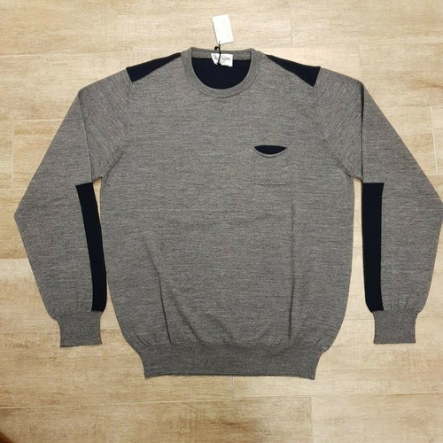 Maglia uomo lana merino - lana, con