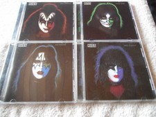 Kiss [4 CD Remasters SOLO] Gene Simmons Peter Criss Ace Frehley Paul Stanley ex+