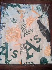 Camicia hawaiana 2024 MLB ATHLETICS A's Coca-Cola Zero 4 luglio SGA adulto taglia XL
