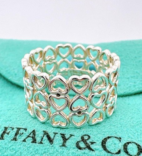 Anello largo tiffany co - anello,