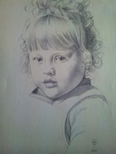 LITOGRAFIA DISEGNO RITRATTO