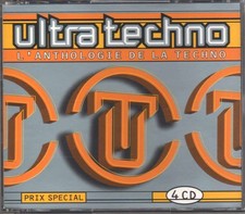 Compilation - Ultra Techno - L'Anthologie De La Techno - 4 CD - 1996 - Techno