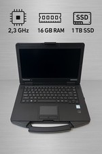 Toughbook Panasonic CF-54 MK2 Intel i5 6300, 16 GB RAM, 1 TB SSD, Windows 11