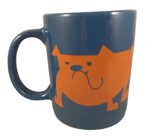 Bulldog dog wag - dog,