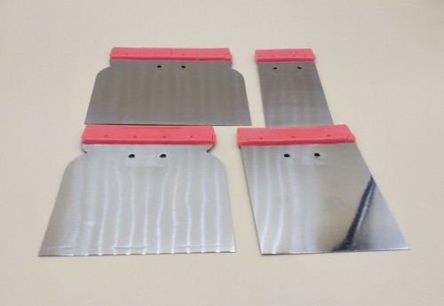 Set pezzi spatole - 4, inox