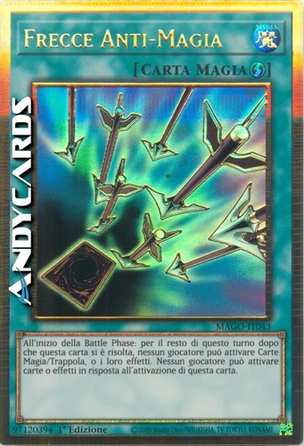 Frecce anti magia - anti-magia, •