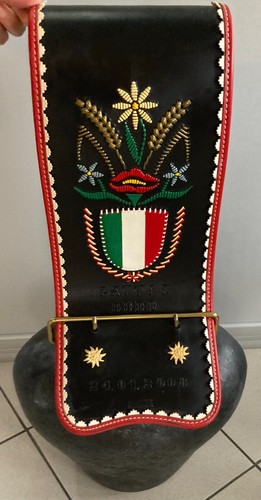 Campanaccio mucca cuoio - ,