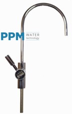 RUBINETTO 1 VIA - OSMOSI - DEPURATORE ACQUA - CROMATO - NO METALLI PESANTI - 1/4