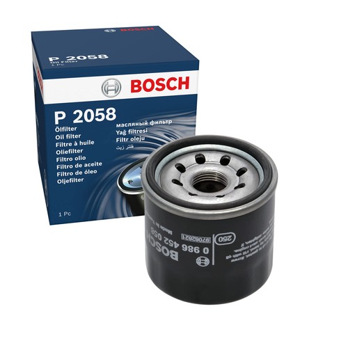 Bosch p2058 filtro olio - bosch,