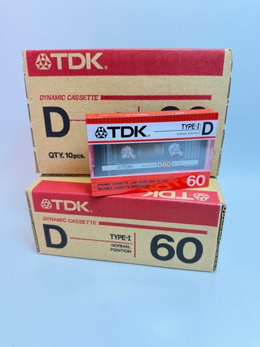 Nastro audiocassetta tdk d60 - nastro,