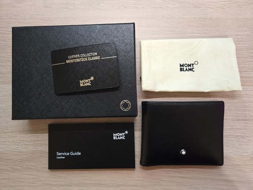 Montblanc bifold wallet with - [montblanc],