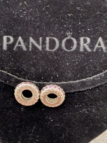 Charm pandora pavé rosa - charm,