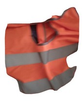 Gilet da lavoro ad alta visibilità di sicurezza riflettente da moto auto bici 