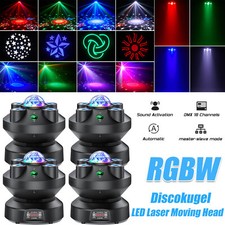 4 pz. 140 W RGBW Laser Moving